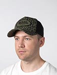 Бейсболка VON DUTCH арт. VD/0/CAS2/LEO/KA  (оливковый)